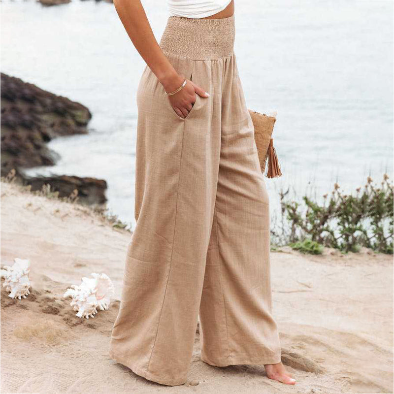 PANTALONI IN LINO