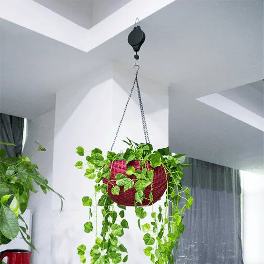 Hanging Plant Pulley Hook