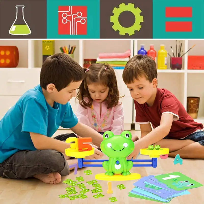 Frog Counting Toy