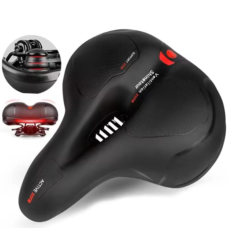 Shock-Absorbing Bike Seat