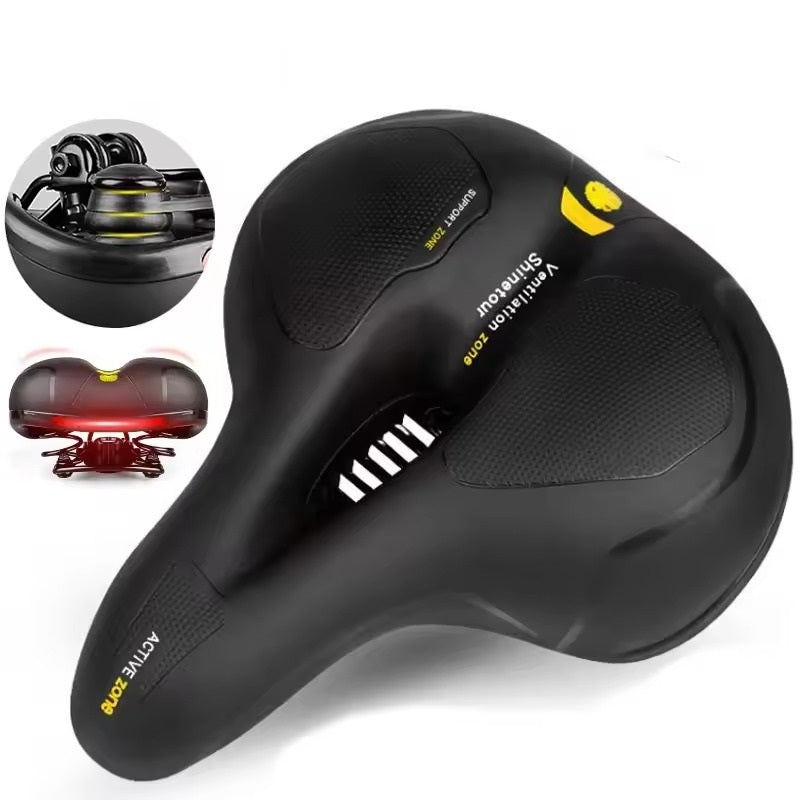 Shock-Absorbing Bike Seat