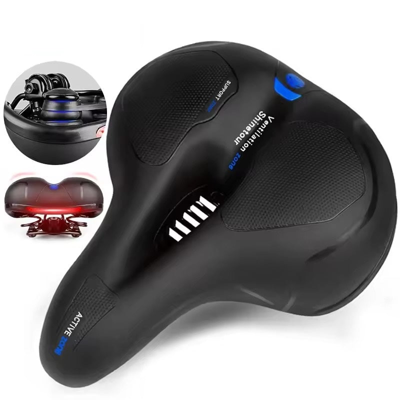 Shock-Absorbing Bike Seat