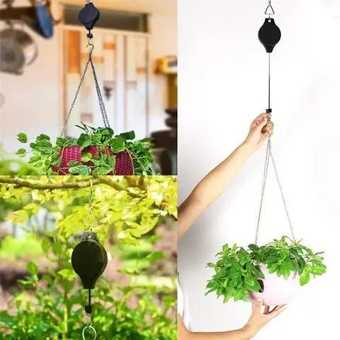 Hanging Plant Pulley Hook