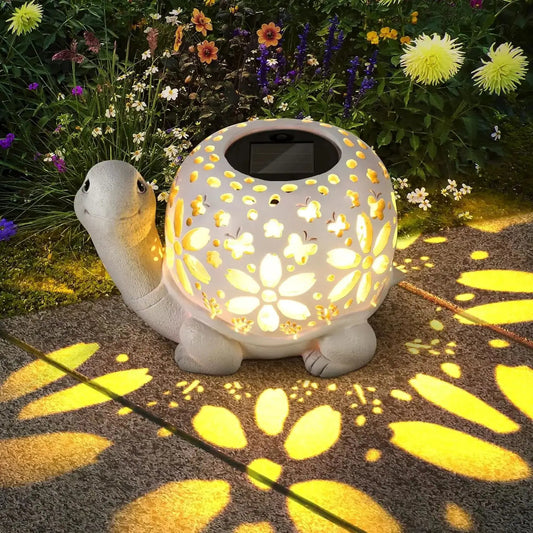 Solar Turtle Lamp